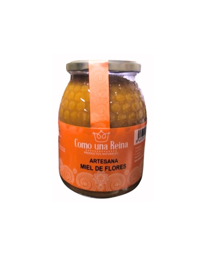 Miel de flores artesana 1kg como una reina