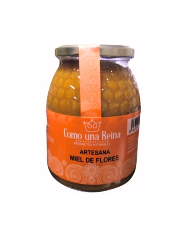 Miel de flores artesana 1kg como una reina