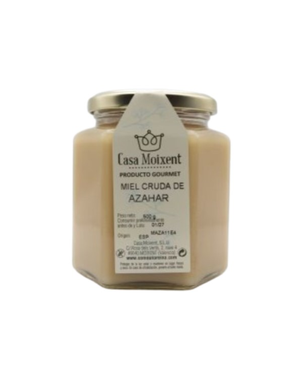 Miel cruda azahar 1000gr casa moixent