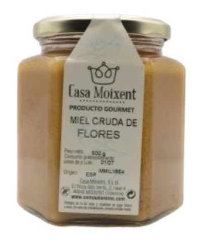 Miel cruda de flores 1kg casa moixent
