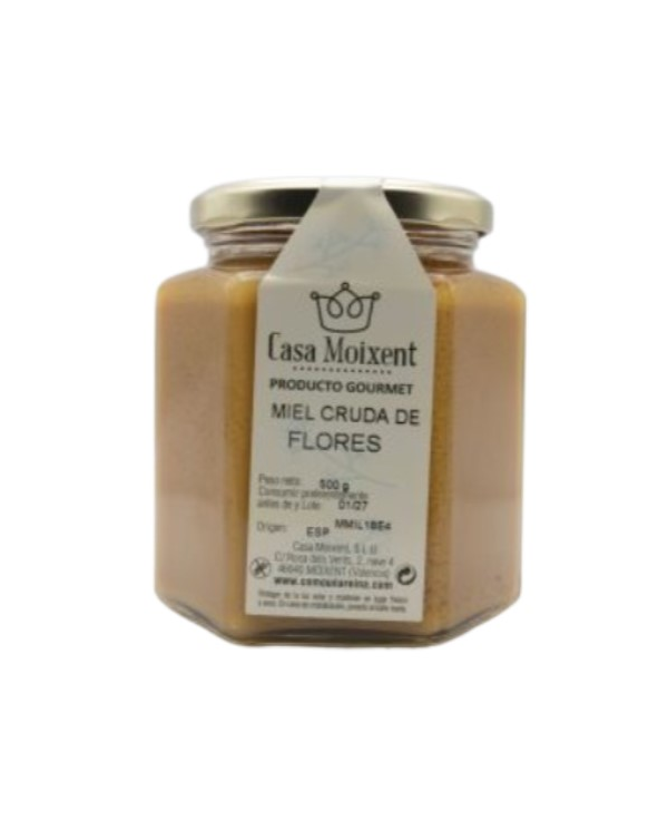 Miel cruda de flores 1kg casa moixent