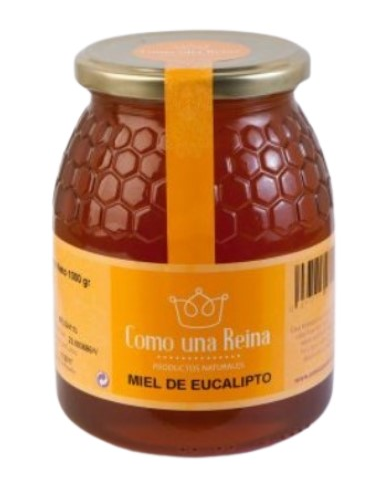 Miel eucalipto 1kg como una reina