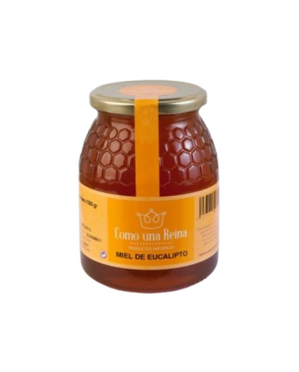 Miel eucalipto 1kg como una reina