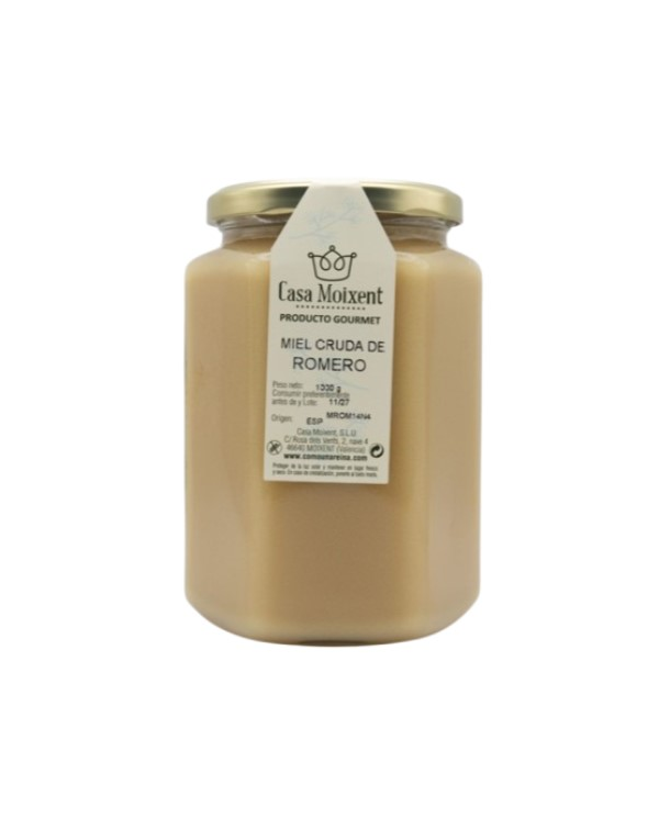 Miel cruda de romero 1kg casa moixent