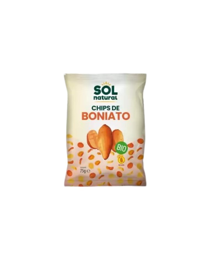 Chips boniato 75gr bio sin gluten sol natural