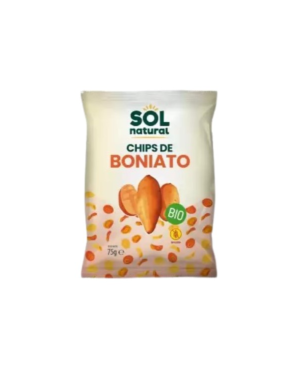 Chips boniato 75gr bio sin gluten sol natural