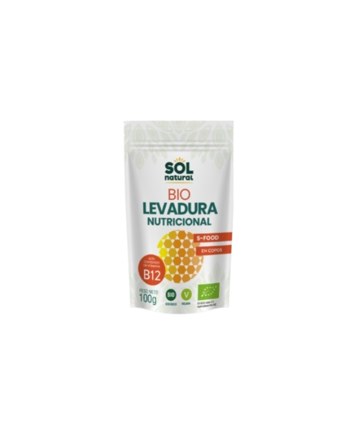 Levadura nutricional+b12  bio 100gr sol natural