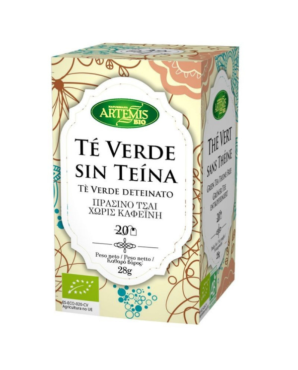 Artemis te verde sin teina bio 20-f