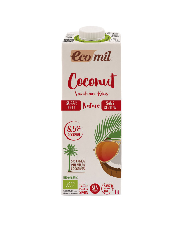 Ecomil coco nature s/g s/a vegan bio1l bl.nutriops