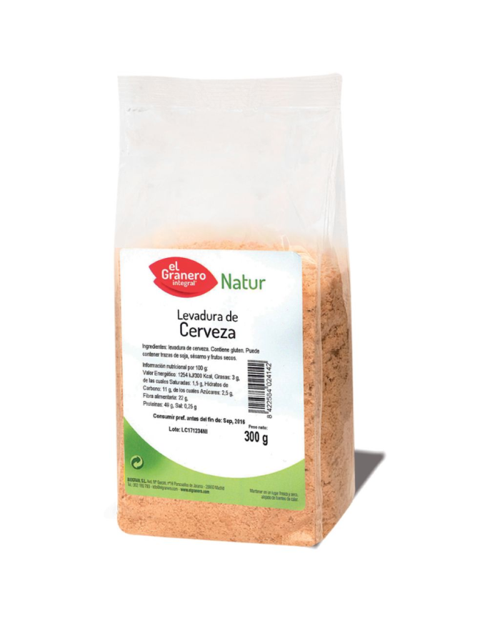 Levadura de cerveza 300gr el granero