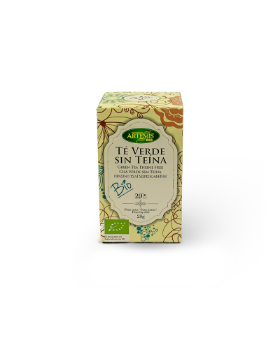 Artemis te verde sin teina bio 20-f
