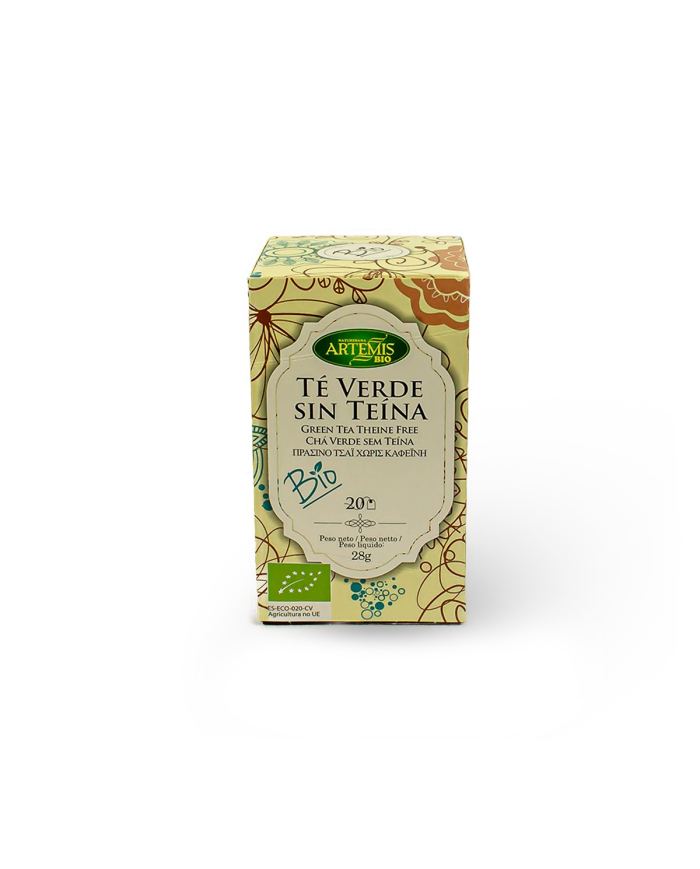 Artemis te verde sin teina bio 20-f