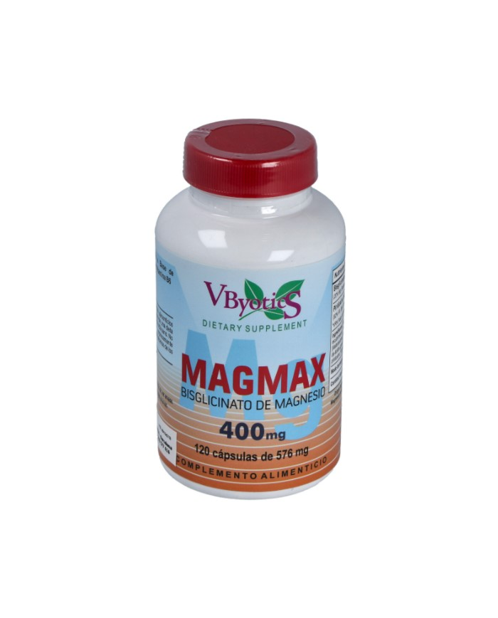 Magnesio bisglicinato magmax 400mg 120cap vbyotics