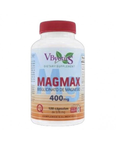Magnesio bisglicinato magmax 400mg 120cap vbyotics
