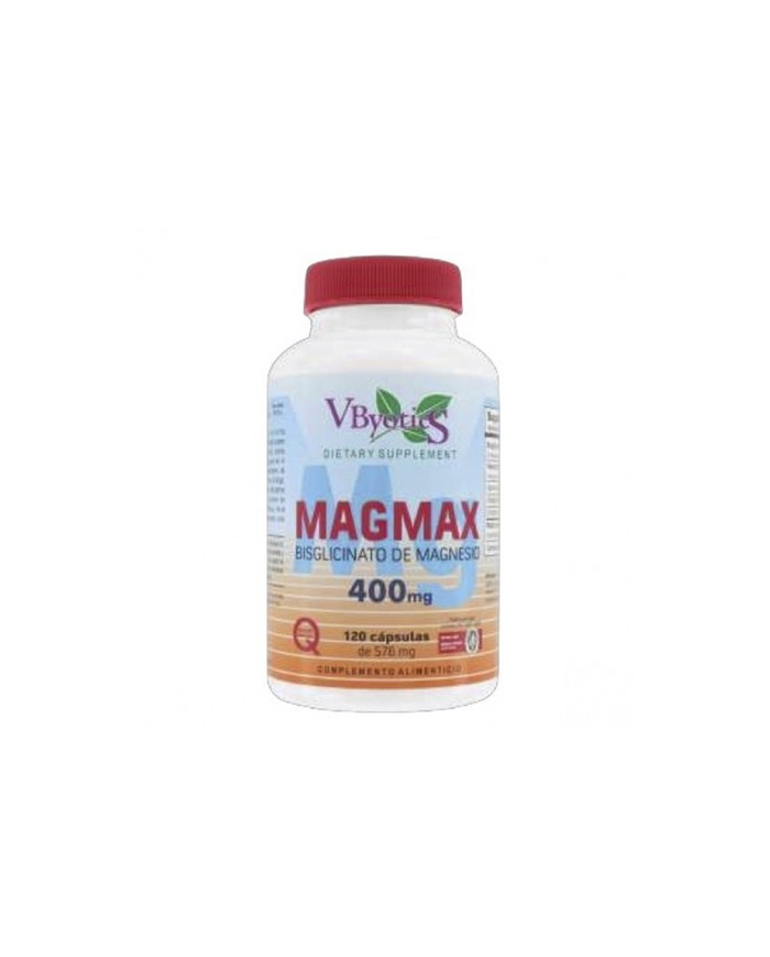 Magnesio bisglicinato magmax 400mg 120cap vbyotics