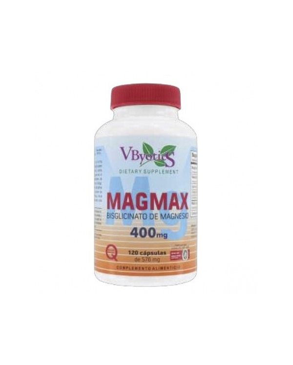 Magnesio bisglicinato magmax 400mg 120cap vbyotics