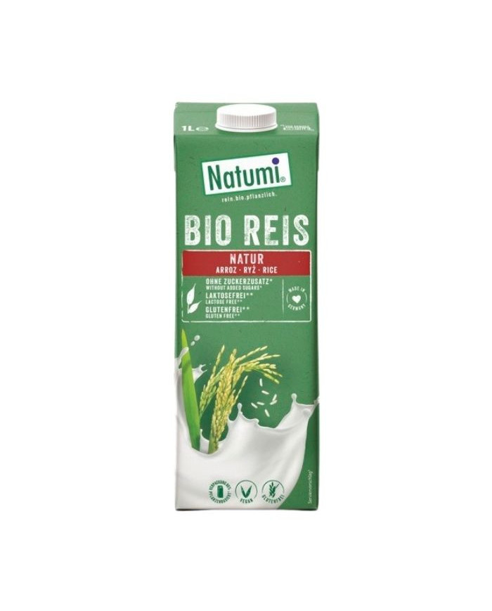 Leche arroz natural s/g s/a s/lact vg.bio1l natumi