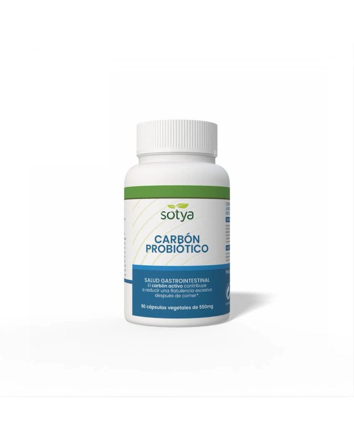 Carbon vegetal 90cap. 550mg sotya