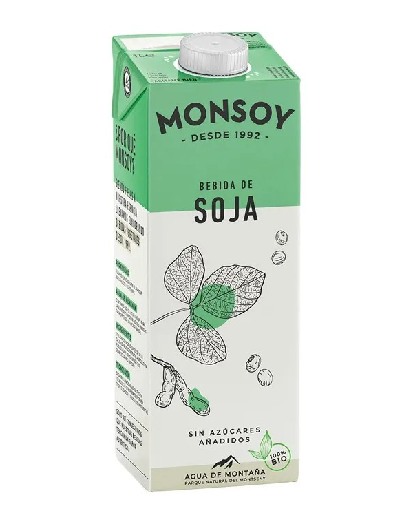 Monsoy soja ecologica 1l