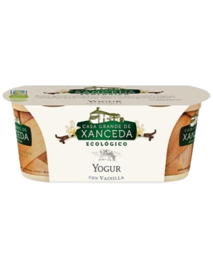 Yogur vainilla 2x125gr bio casa grande xanced