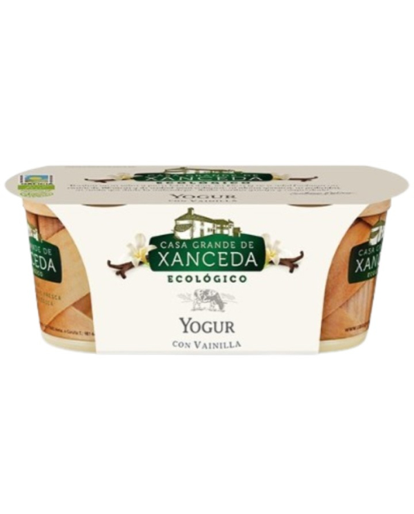 Yogur vainilla 2x125gr bio casa grande xanced