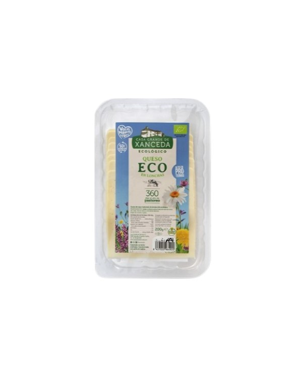 Queso eco lonchas 200gr casa grande xancesa
