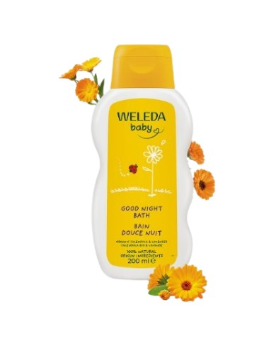 Baño buenas noches  bebe 200ml weleda