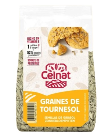 Semillas girasol 250gr celnat