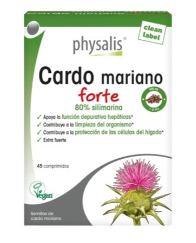 Cardo mariano forte 45 compr physalis