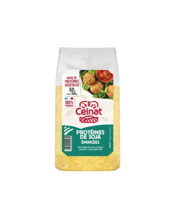 Proteina soja picada 300gr celnat