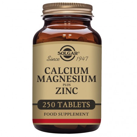Calcio+mg+zinc 250tab solgar