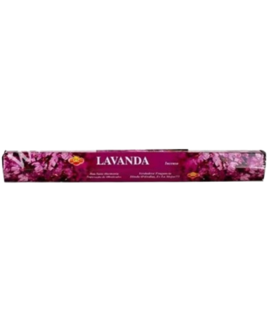 Stick lavanda 20 varillas caja exagonal  sac