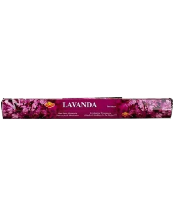 Stick lavanda 20 varillas caja exagonal  sac