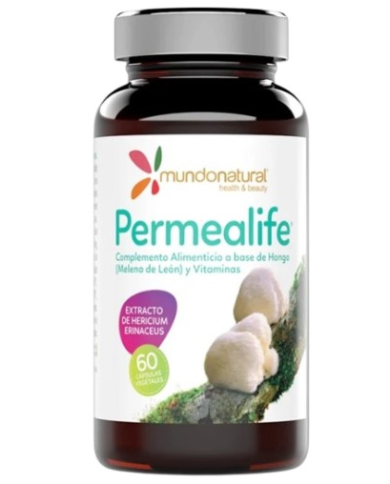 Permialife 60 capsulas mundo natural