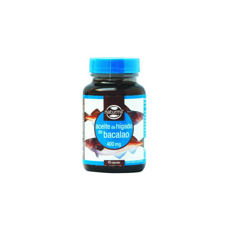 Higado bacalao 400mg 45com dietmed