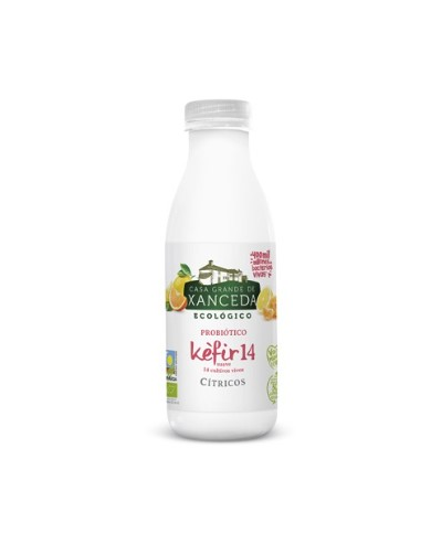 Kefir suave citricos 500ml s/g casa grande xanceda