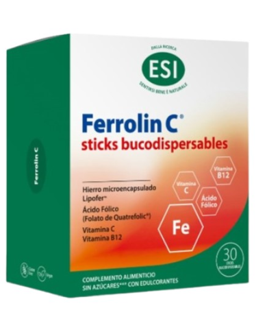 Ferrolin c bucodispersables 30 sticks  esi