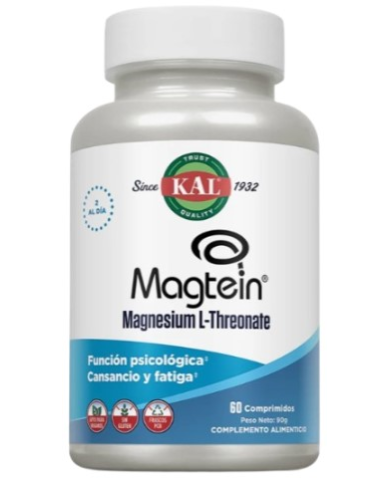 Magtein magnesio l-threonato 60 comp solaray