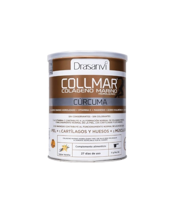 Collmar colageno marino curcuma vainilla 300gr dra