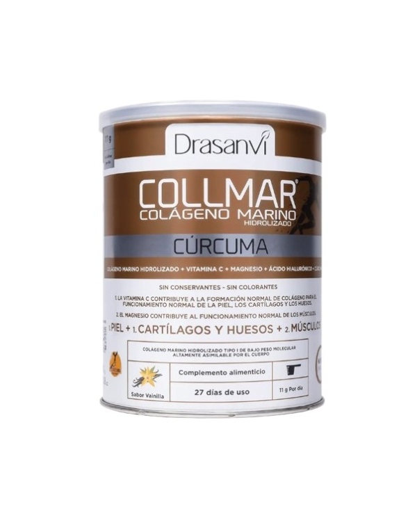 Collmar colageno marino curcuma vainilla 300gr dra