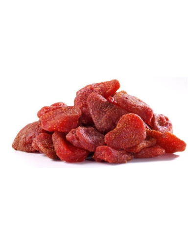 Fresa entera deshidratada 200gr como una reina