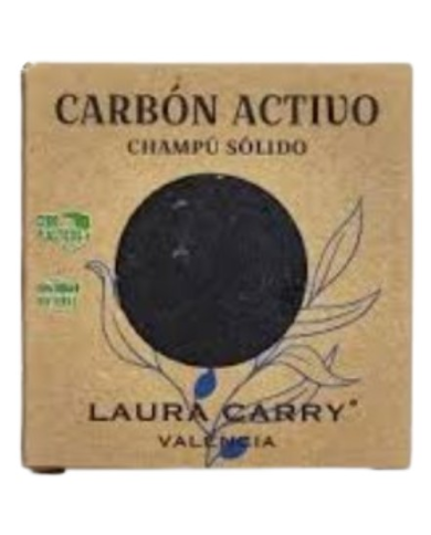 Champu solido carbon activo 100gr laura carry