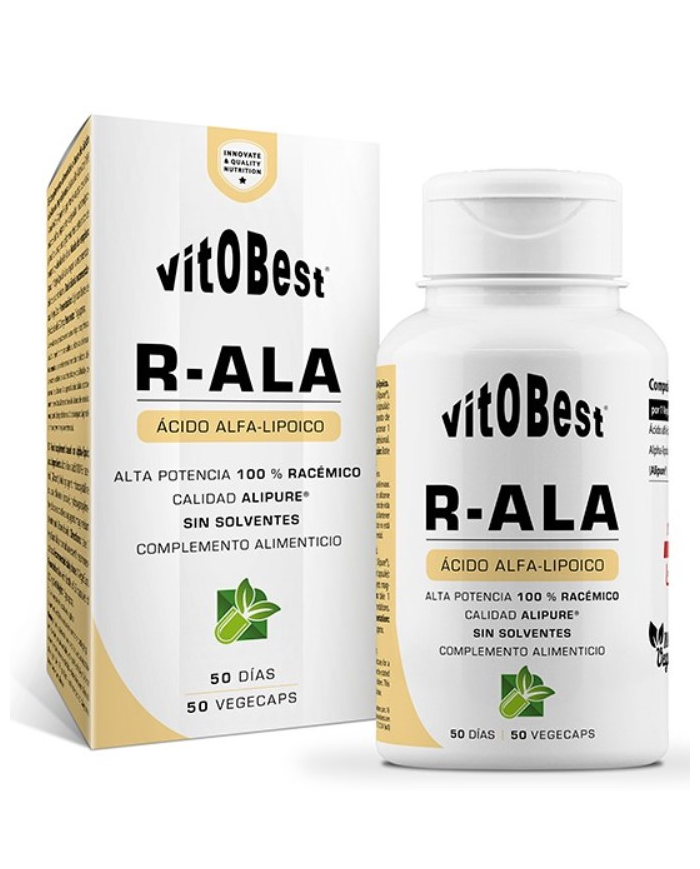Acido alfa lipoico r-ala 60cap  vitobest