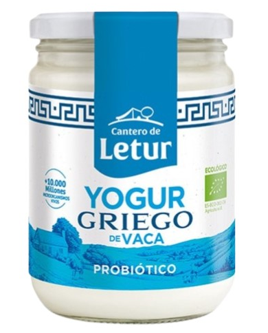 Yogur griego vaca 420gr cantero de letur