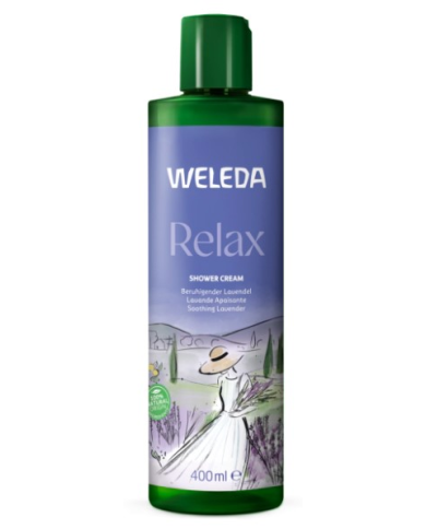 Gel ducha cremoso lavanda 400ml weleda