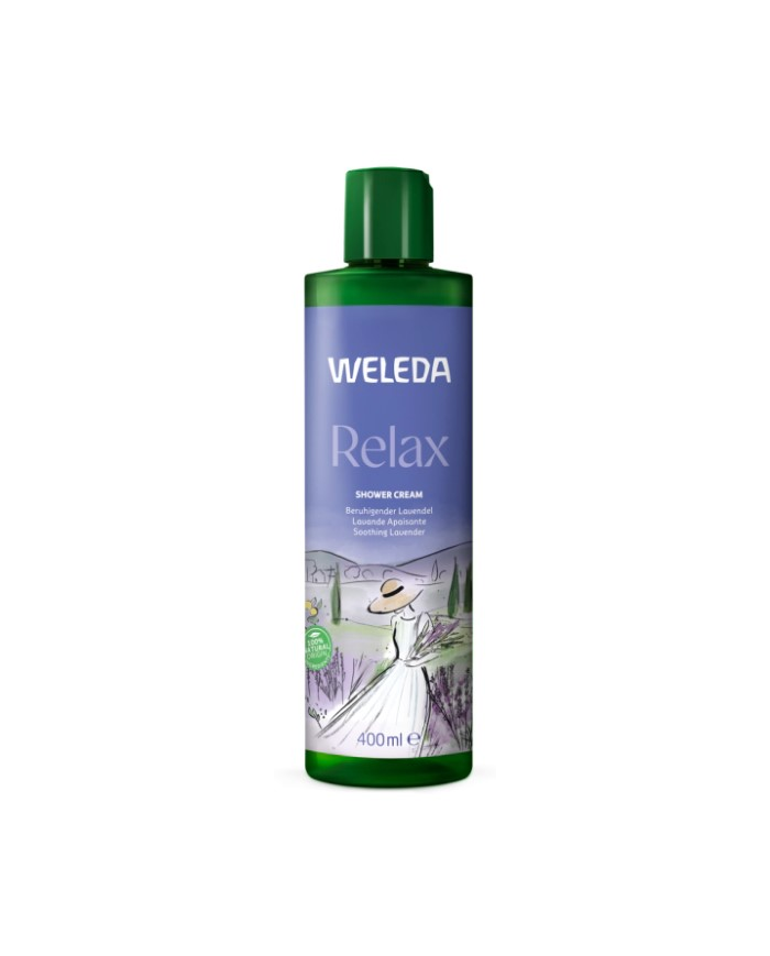Gel ducha cremoso lavanda 400ml weleda