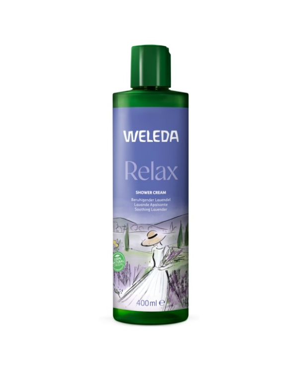 Gel ducha cremoso lavanda 400ml weleda