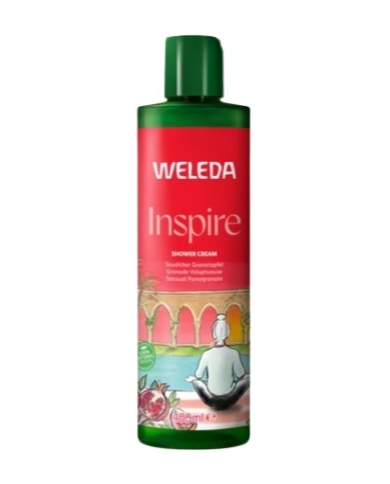 Gel ducha cremoso granada 400ml inspire weleda