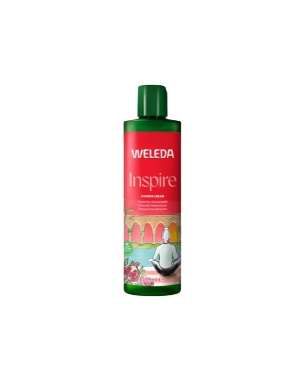 Gel ducha cremoso granada 400ml inspire weleda