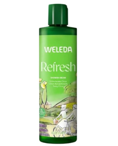 Gel ducha cremoso citrus 400ml weleda